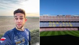 Ze stadionu Piasta na Camp Nou w Barcelonie. Biegacz z Gliwic spotka się z Lewandowskim? Na razie... przytył w drodze