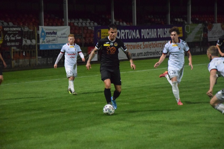 Fortuna Puchar Polski. KSZO 1929 Ostrowiec Świętokrzyski - GKS Tychy 1:2. Porażka po ambitnej grze (ZDJĘCIA)