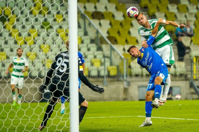 Łukasz Zjawiński strzelił gola dla Lechii Gdańsk w meczu z Valmierą