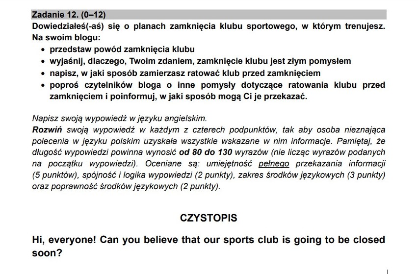 Jak napisać wpis na bloga po angielsku i zgarnąć wszystkie punkty za to  zadanie? Poradnik przed maturą. Naucz się tych zwrotów | Dziennik Bałtycki