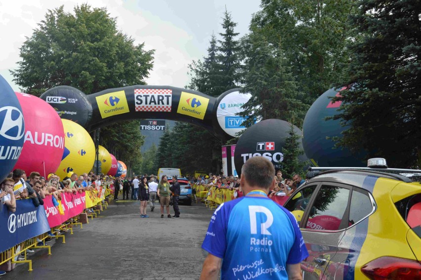 Tour de Pologne 2018: Kolarze wystartowali do przedostatniego etapu w Zakopanem [ZDJĘCIA]