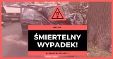 Tragiczny wypadek w Mariankach w powiecie rypińskim. Jedna osoba nie żyje, droga zablokowana