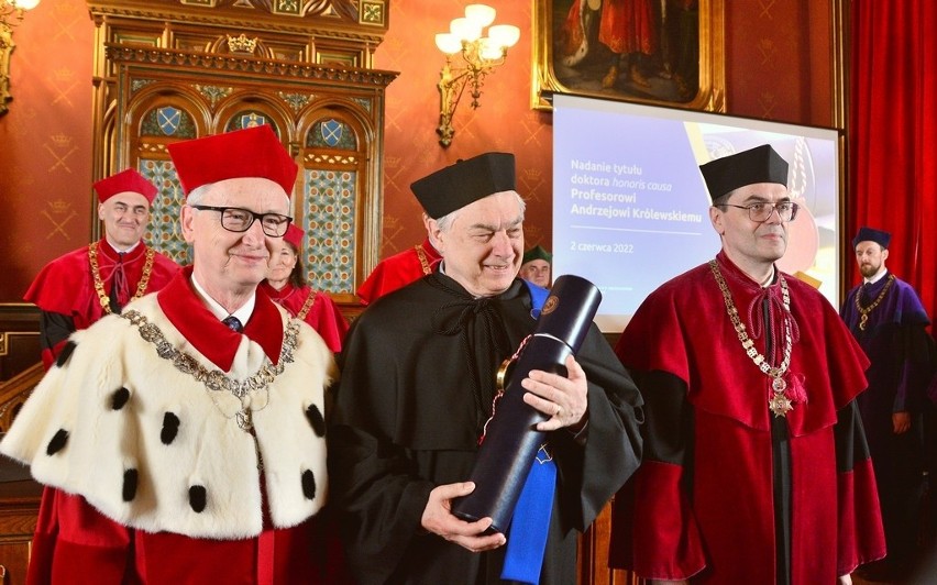 Prof. Andrzej Królewski doktorem honoris causa Uniwersytetu Jagiellońskiego