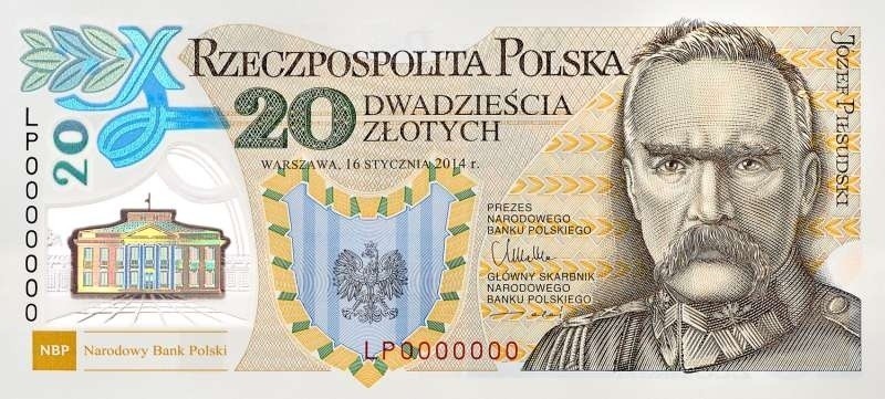 Pierwszy w Polsce banknot polimerowy