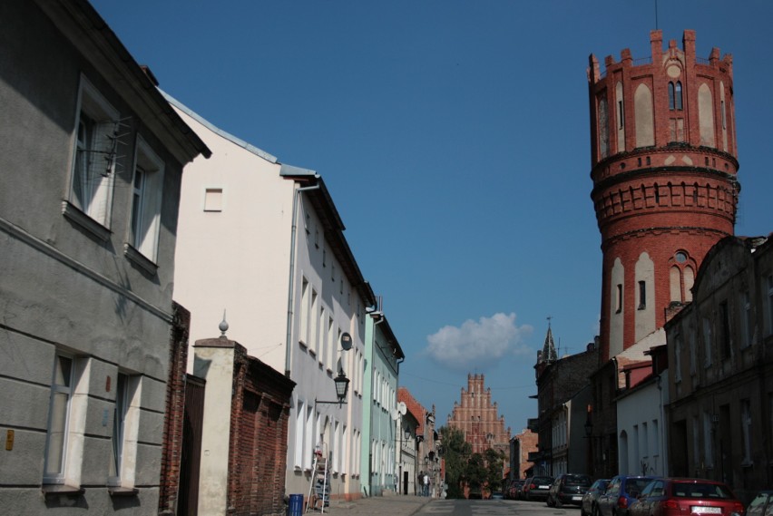 Budowa wieży ciśnień przy ul. Dominikańskiej w Chełmnie...