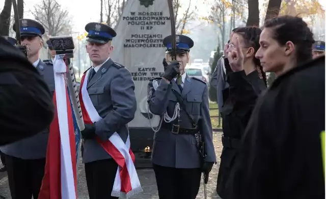 Ślubowanie nowych policjantów