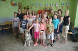 Żory: dzieci z świetlicy „Horyzont" poznały wilczaka czechosłowackiego ZDJĘCIA