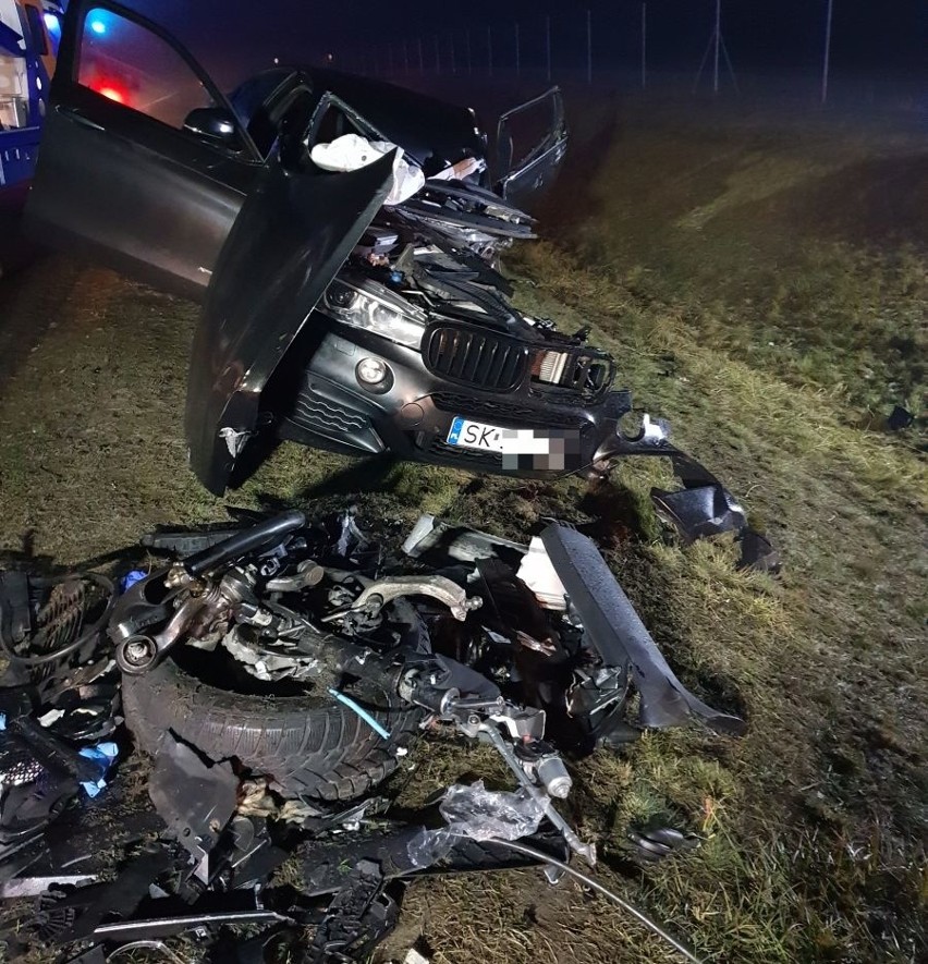 Makabryczny wypadek na autostradzie A2 koło Emilii [zdjęcia]