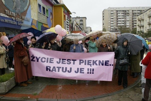 Coroczne manifestacje Amazonek w Gdyni uświadamiają, jak cenną wartością jest życie.