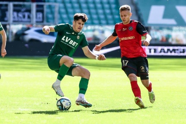 08.10.2023 wroclawpko bp ekstraklasa 11. kolejkaslask wroclaw gornik zabrzen/zpilka nozna gazeta wroclawskapawel relikowski / polska press