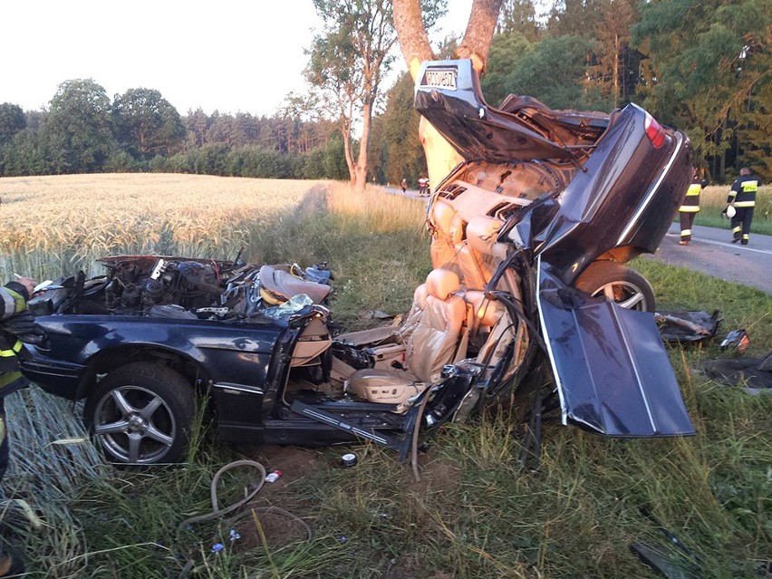 Śmiertelny wypadek koło Golczewa. Nie żyje kierowca 