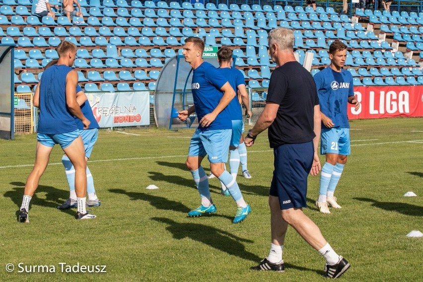 Błękitni Stargard - Bałtyk Gdynia 1:1.