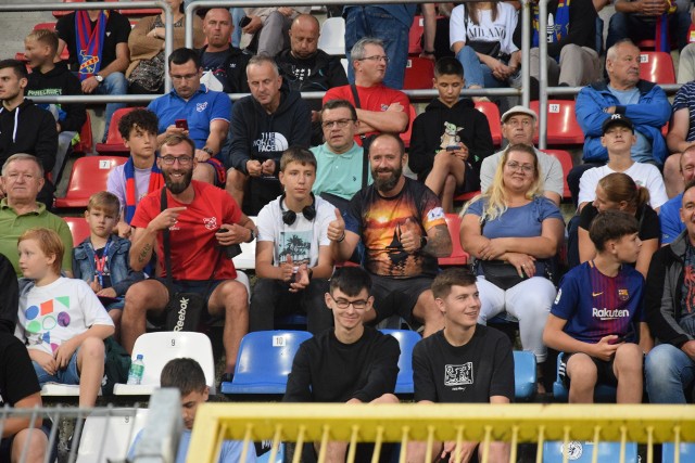 Kibice na meczu Odra Opole - Apklan Resovia Rzeszów.