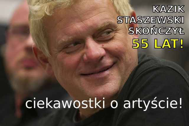 ... dziś skończył 55 lat! Artysta urodził się 12 marca 1963 roku w Warszawie. Prezentujemy kilka ciekawych informacji o tym charyzmatycznym muzyku...1. Kazik Staszewski został wychowany przez mamę i babcię. Jego ojciec, Stanisław, wyjechał do Francji, gdy Kazik miał 4 lata. zobacz materiał wideo o Kaziku Staszewskim:►Dni wolne o handlu w 2018 roku