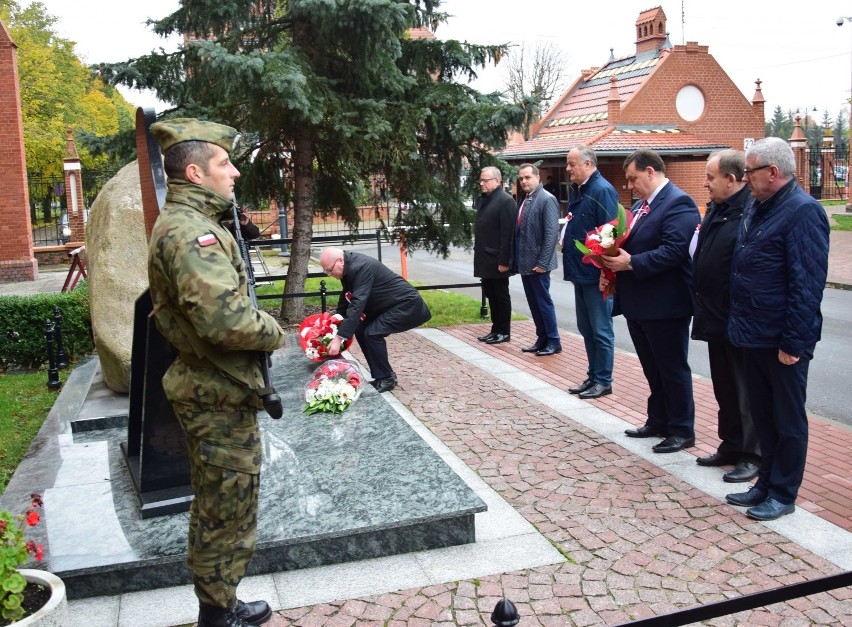 Malborscy lotnicy upamiętnili pilota zamordowanego w Charkowie [ZDJĘCIA]