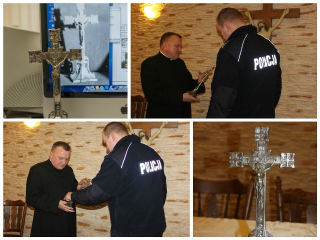 W styczniu tego roku w czasie przeglądania kroniki parafialne w Kołbaskowie natrafiono na zdjęcie mszy odprawianej na cmentarzu w  1995 roku, gdzie na prowizorycznym ołtarzu widoczny był krzyż ołtarzowy  podobny do zaginionego krzyża z Mierzyna.