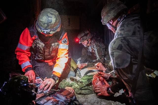 Szkolenie z zakresu Ratownik Pola Walki - Combat Life Saver w Przemyślu.