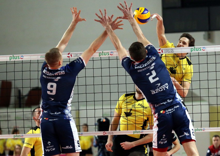 GKS Katowice – ZAKSA Kędzierzyn-Koźle 1:3 RELACJA + ZDJĘCIA Lider za mocny. GieKSa nie zagra w play off