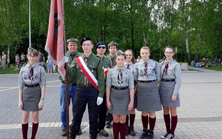 Harcerze z Piekar Śląskich zbierają pieniądze na nowy sztandar