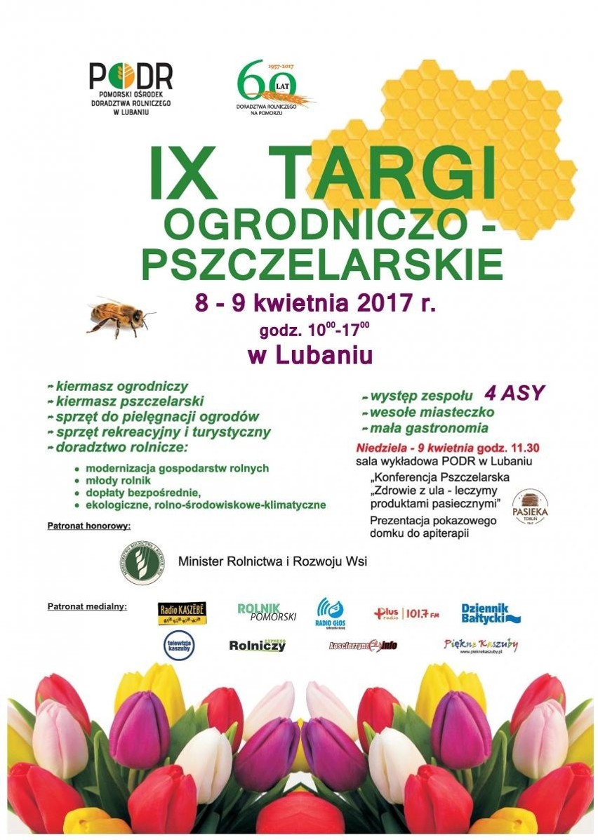 Targi Ogrodniczo-Pszczelarskie w Lubaniu już 8 i 9 kwietnia