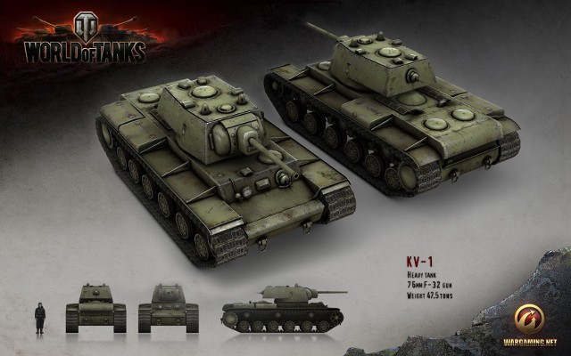 World of TanksJednym z dwóch najpopularniejszych czołgów w grze World of Tanks jest KV-1. Drugim jest KV-1S...
