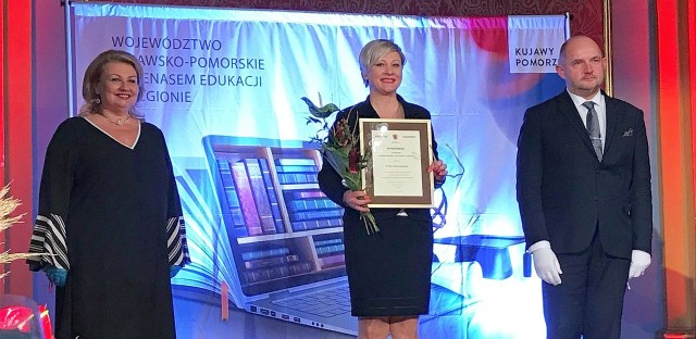 Wioletta Wojciechowska z Zespołu Szkolno-Przedszkolnego nr 1 we Włocławku znalazła się w gronie 18 osób nagrodzonych i wyróżnionych w konkursie Kujawsko-Pomorski Lider Edukacji. 