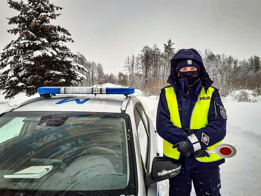 Białostoccy policjanci na służbie