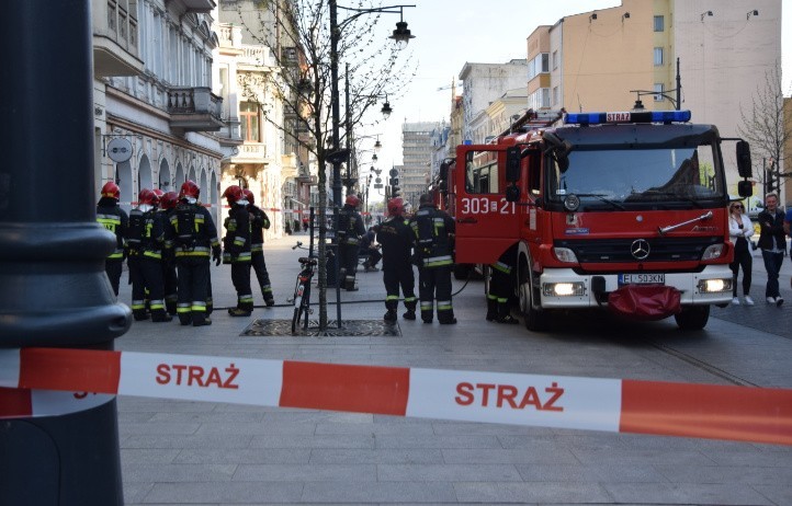 Przed godziną 18 wybuchł pożar w restauracji Tel Aviv przy...