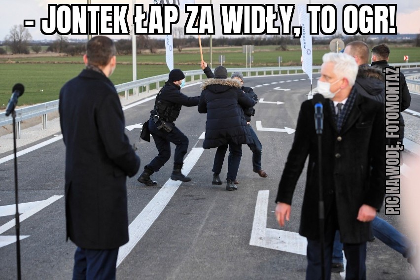 Ucieczka Mateusza Morawieckiego powodem internetowych memów....