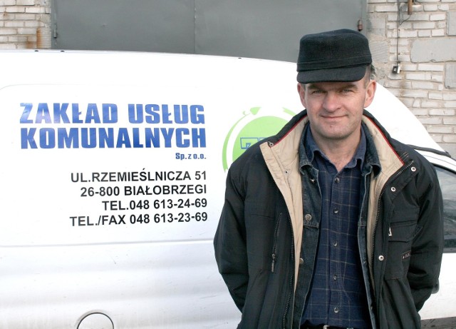 - U nas można zostawić stary sprzęt elektryczny i elektroniczny za darmo - mówi Roman Kępka, szef Zakładu Usług Komunalnych w Białobrzegach.