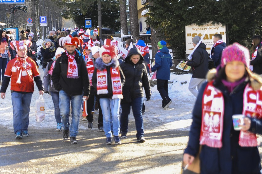 Kibice opanowali Zakopane