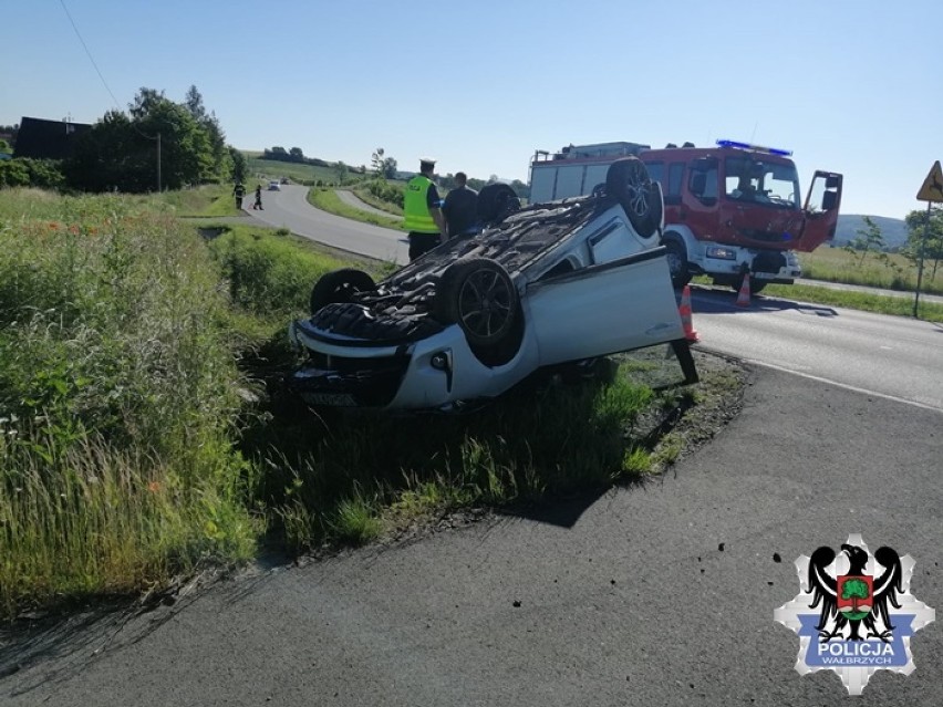 Auto na dachu. A wszystko przez... szerszenia