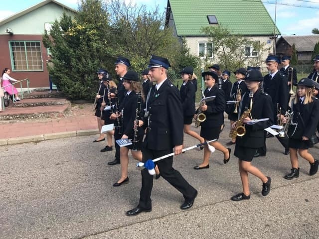 Orkiestra Dęta Ochotniczej Straży Pożarnej w Hajnówce...