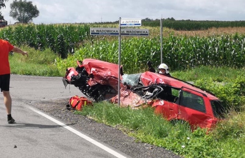 Wypadek w Gierałtowicach, 26 lipca 2021