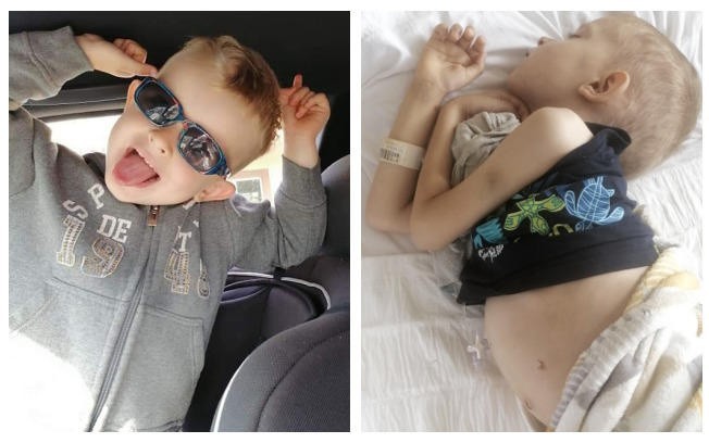 5-letni Szymon Kozicki walczy z neuroblastomą. Jego tata...