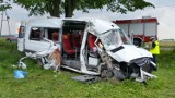 Wypadek busa w Jemielnicy. 11 osób poszkodowanych
