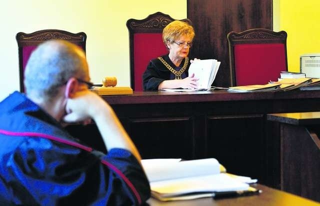 Posiedzenie w sądzie odbyło się tylko z udziałem sędzi Ewy Szopińskiej i prokuratora Dominika Mrozowskiego