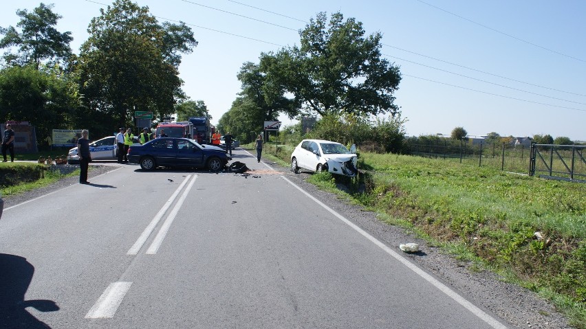 Wypadek w Trębaczewie. 5 osób rannych
