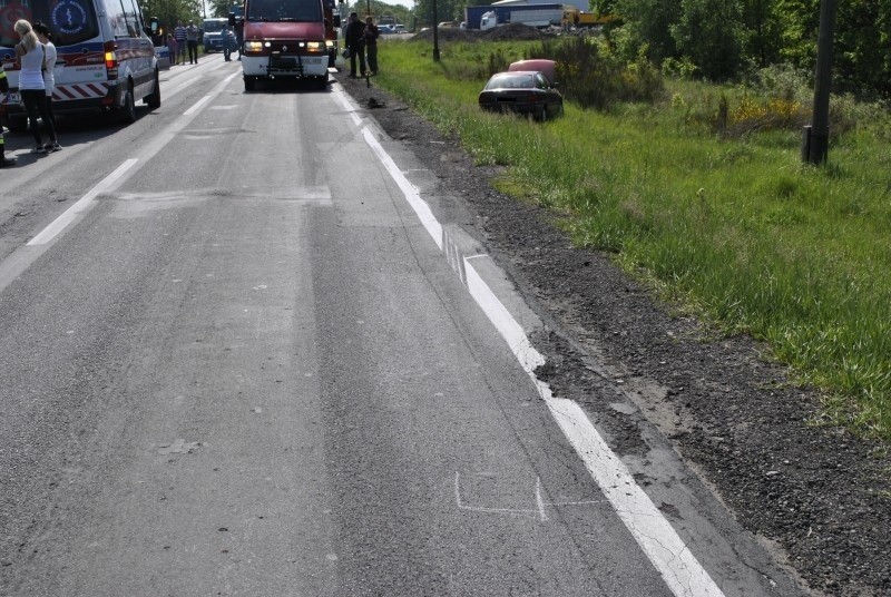 31-letni motocyklista z Olesna z nieustalonych przyczyn...