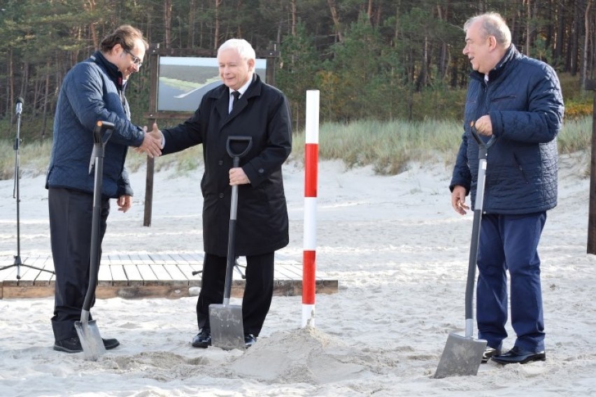 Przekop Mierzei Wiślanej. Prezes PiS Jarosław Kaczyński...