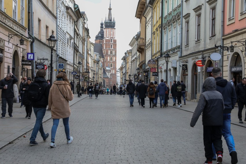 Kraków wygląda zupełnie inaczej niż zwykle