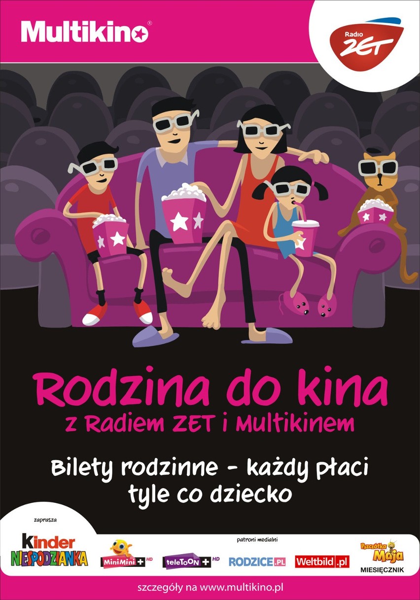 Multikino w Czechowicach-Dziedzicach REPERTUAR: Kino rusza z akcją "Rodzina do kina”