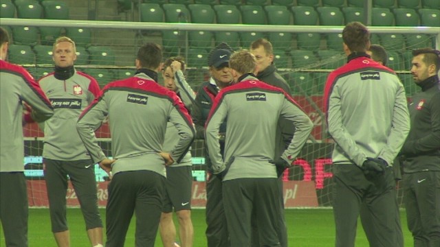 Reprezentacja Polski odbyła ostatni trening przed towarzyskim meczem ze Szwajcarią