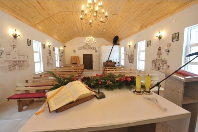 Świątynia w Zaspach Wielkich jest pierwszą świątynią pw. świętego Jana Pawła II w diecezji koszalińsko-kołobrzeskiej