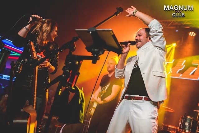 Tłumy publiczności bawiły się na koncercie Sławomira w Magnum Club w Wachowie. Gwiazda muzyki rock polo zaśpiewał na dyskotece pod Olesnem swoje największe przeboje na czele z "Miłością w Zakopanem".