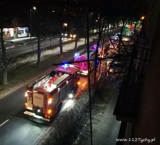 Interwencja na Bielskiej w Tychach