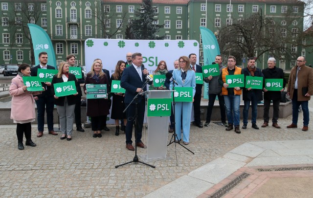 Komitet PSL Trzecia Droga przedstawił kandydatów do Rady Miasta Szczecin w nadchodzących wyborach samorządowych