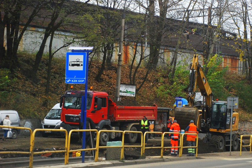 Bytom: Remont torowiska na Zamłyniu