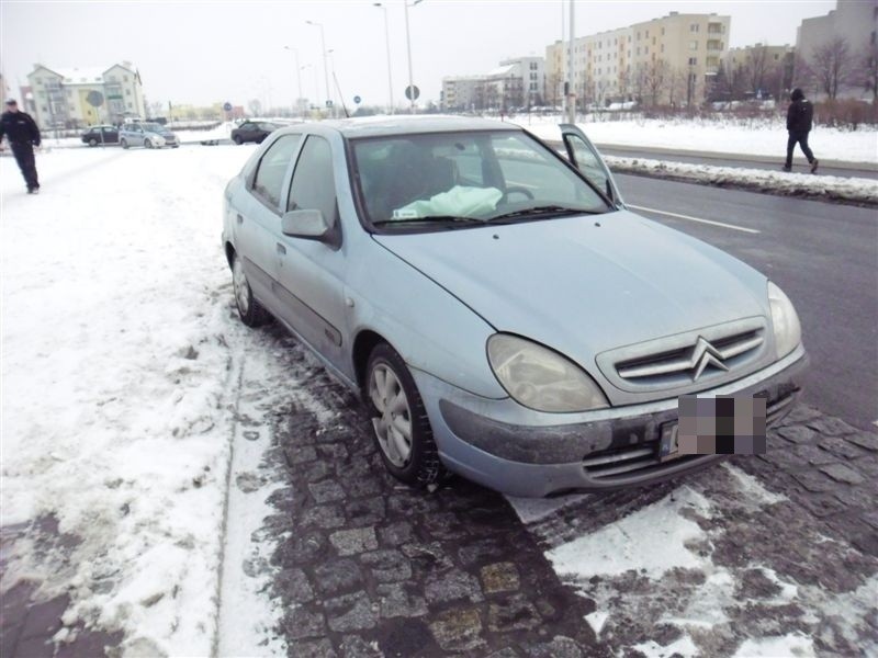Audi zderzyło się z citroenem na skrzyżowaniu Bielskiej i...