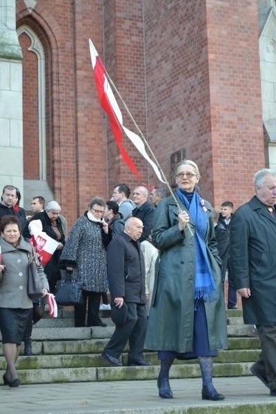 Częstochowa. Marsz Niepodległości środowisk prawicowych